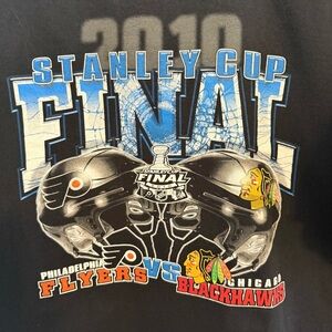 2010 Stanley Cup Finals Flyers VS Blackhawks T-shirt